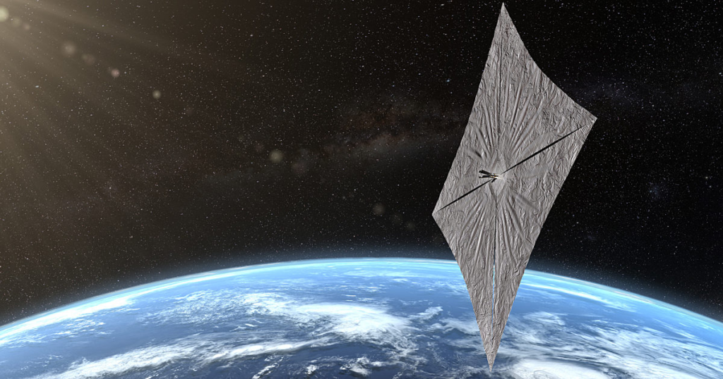 Solar Sails: A Maintainable Impetus for Future Spaceship